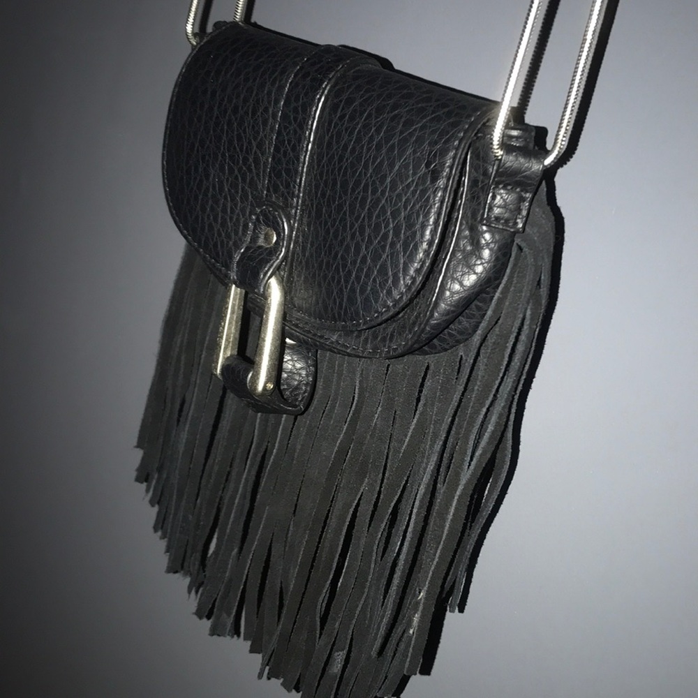 Mini black purse